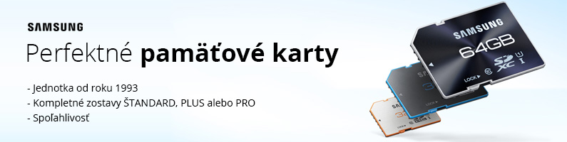 Samsung pamov karty