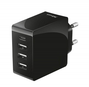 Obrzok TRUST Fast Wall Charger 24W with 4 USB-C - 22029