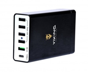 Obrzok Viking USB Rozboova Smart charger QC3.0 - VCHARQC30