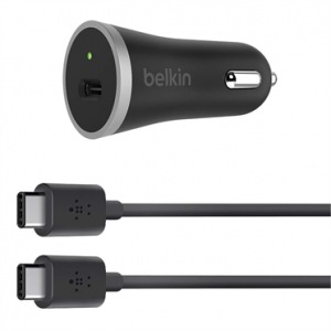 Obrzok BELKIN USB-C Car Charger  - F7U005bt04-BLK