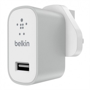 Obrzok BELKIN MIXIT Metallic USB nabjeka 2.4A - F8M731vfSLV