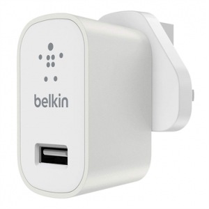 Obrzok BELKIN MIXIT Metallic USB nabjeka 2.4A - F8M731vfWHT