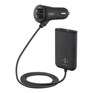 Obrzok BELKIN Road Rockstar - 4 port Passenger Charger - F8M935bt06-BLK