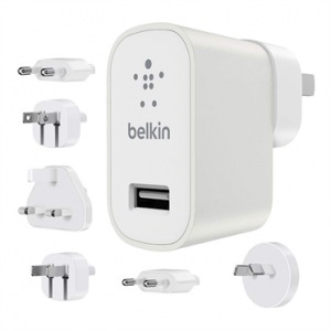 Obrzok BELKIN Univerzln cestovn USB nabjeka - F8M967btWHT