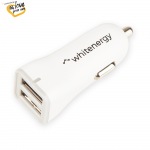 Obrázok produktu WE auto adaptér 2x USB 5V 2400mA Blister White