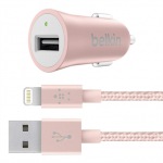 Obrzok produktu BELKIN Autonabjeka 5V,  2.4A + USB-Lightning,  rov