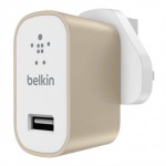 Obrzok produktu BELKIN MIXIT Metallic USB nabjeka 2.4A,  zlat