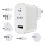 Obrzok produktu BELKIN Univerzln cestovn USB nabjeka,  6 koncovek,  bl (12 watt,  2.4A)