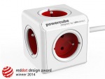 Obrzok produktu Zsuvka prodlu. PowerCube EXTENDED,  Red,  5-ti rozboka,  kabel 1, 5m