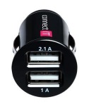 Obrzok produktu Auto adaptr 2xUSB 2.1 a 1 A, ierny