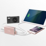 Obrzok produktu Lab.C X5 5Port USB Wall Charger - Rose Gold