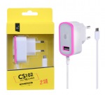 Obrzok produktu Nabjeka PLUS MicroUSB s USB vstupem 5V / 2, 1A,  rov