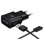 Obrzok produktu Samsung USB-C EP-TA20EBE Fast Charge Black