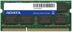 Obrzok ADATA 4GB 1600MhHz DDR3 CL11 SODIMM 1.5V - AD3S1600W4G11-R