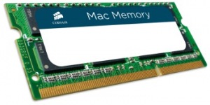 Obrzok Corsair Mac Memory 8GB 1333MHz DDR3 CL9 SODIMM (pro Apple NTB) - CMSA8GX3M1A1333C9