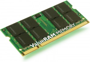 Obrzok Kingston, 667Mhz, 1GB, SO-DIMM DDR2 ram - KVR667D2S5/1G