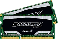 Obrzok SO-DIMM 8GB kit DDR3 - 1600 MHz Crucial Ballistix Sport CL9 1 - BLS2C4G3N169ES4CEU