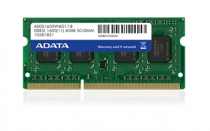 Obrzok SO-DIMM 8GB DDR3L-1600MHz ADATA CL11 1 - ADDS1600W8G11-R