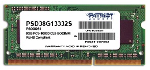 Obrzok Patriot Signature Line 8GB DDR3 - PSD38G13332S