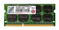 Obrzok Transcend, 1333Mhz, 4GB, SO-DIMM DDR3 ram - TS512MSK64V3N