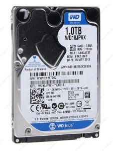 Obrzok WD Blue 2, 5" HDD 1, 0TB 5400RPM 8MB SATA 6Gb  - WD10JPVX..