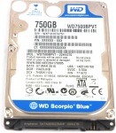 Obrzok produktu Western Digital Scorpio Blue, 750GB