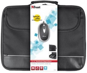 Obrzok braa TRUST Notebook bag & mouse - 18902