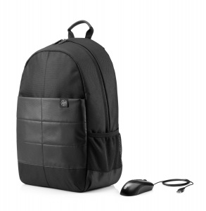 Obrzok HP 15.6 Classic Backpack & Mouse - 1FK04AA#ABB