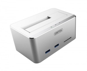 Obrzok Unitek Y-1092 dokovacia stanica HDD SATA - USB 3.0  - Y-1092