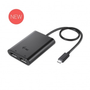 Obrzok i-tec USB-C dual Display Port Video Adapter 2x DP 4K kompatibiln z Thunderbolt3 - C31DUAL4KDP