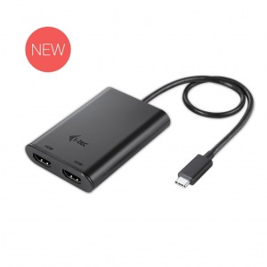 Obrzok i-tec USB-C dual HDMI Video Adapter 2x HDMI 4K kompatibiln s Thunderbolt 3 - C31DUAL4KHDMI