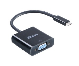 Obrzok AKASA - adaptr USB typ C na D-sub - AK-CBCA03-15BK
