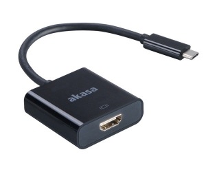 Obrzok AKASA - adaptr USB typ C na HDMI - AK-CBCA04-15BK