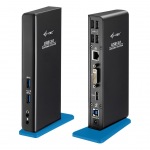 Obrzok produktu i-tec USB 3.0 Dual Docking Station HDMI DVI Full HD + USB Charging Port