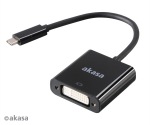 Obrzok produktu AKASA - adaptr USB typ C na DVI