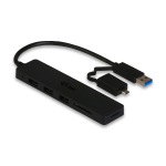 Obrzok produktu i-tec USB 3.0 OTG 3 Port HUB + Card Reader