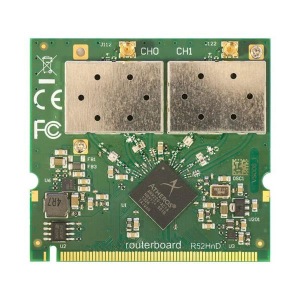 Obrzok MIKROTIK RouterBOARD R52HnD Dual-band miniPCI card 802.11a  - R52HnD