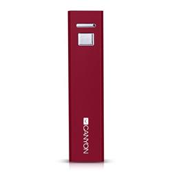 Obrzok Canyon CNE-CSPB26R pohotovostn extern batria s nabjakou 2600mAh - CNE-CSPB26R