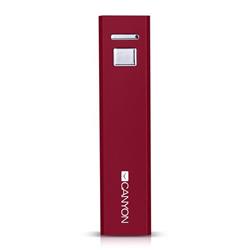 Obrzok Canyon CNE-CSPB26R pohotovostn extern batria s nabjakou 2600mAh - CNE-CSPB26R