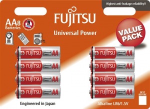 Obrzok Fujitsu Universal Power alkalick batria LR06  - FU-LR06UP-8B