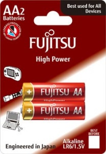 Obrzok Fujitsu High Power alkalick batria LR06  - FU-LR06HP-2B