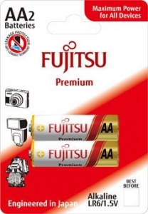 Obrzok Fujitsu Premium Power alkalick batria LR06  - FU-LR06PP-2B