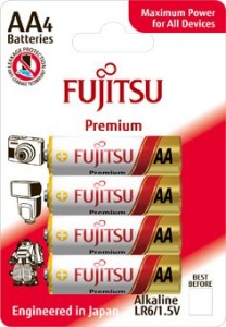 Obrzok Fujitsu Premium Power alkalick batria LR06  - FU-LR06PP-4B