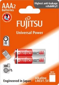 Obrzok Fujitsu Universal Power alkalick batria LR03  - FU-LR03UP-2B