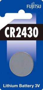 Obrzok Fujitsu gombkov ltiov batria CR2430 - FU-CR2430-1B