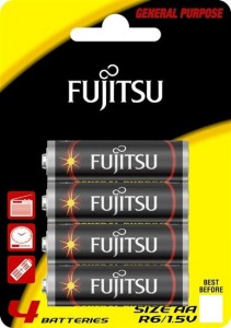 Obrzok Fujitsu zinkov batria R06  - FU-R06-4B