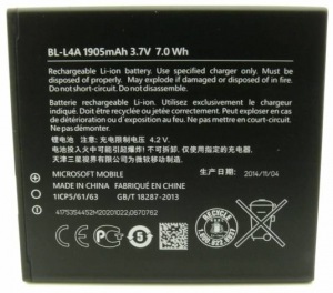 Obrzok Nokia baterie BL-L4A 1905mAh Li-Ion (Bulk) - 8592118802598