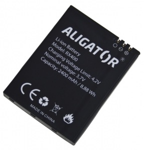 Obrzok Aligator baterie RX400 eXtremo Li-Ion 2400mAh bulk - ARX400BAL