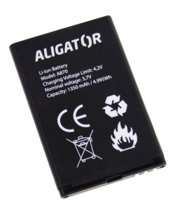 Obrzok Aligator baterie A800  - A870BAL
