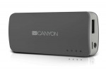 Obrzok produktu Canyon CNE-CPB44DG extern batria s nabjakou 4400mAh,  single USB 5V / 1A,  pre smartf